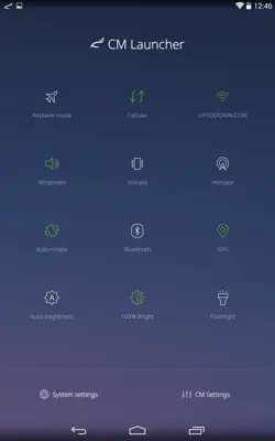 CM Launcher android App screenshot 0
